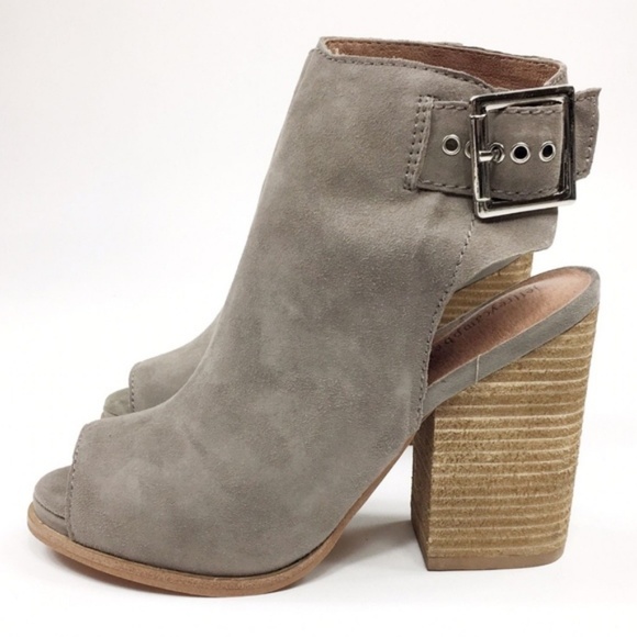 Jeffrey Campbell Shoes - Jeffrey Campbell Briana Taupe Suede Heel 10
